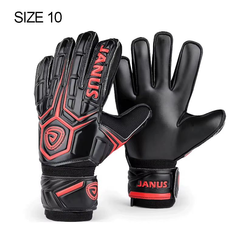 Goalkeeper Gloves Finger save - Professional Non-Slip Latex Soccer Gloves for Adult Youth Kids
