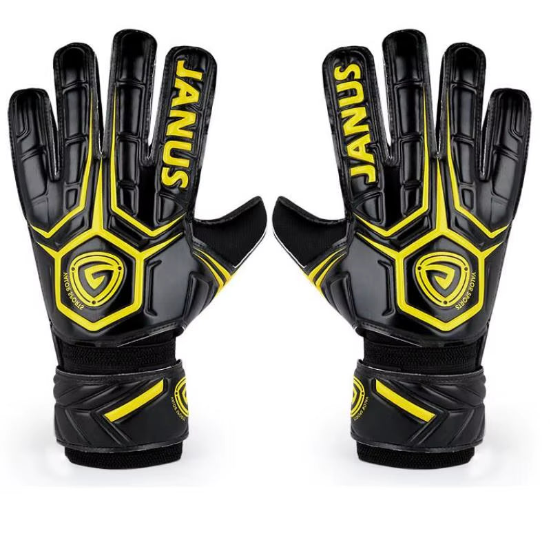 Goalkeeper Gloves Finger save - Professional Non-Slip Latex Soccer Gloves for Adult Youth Kids