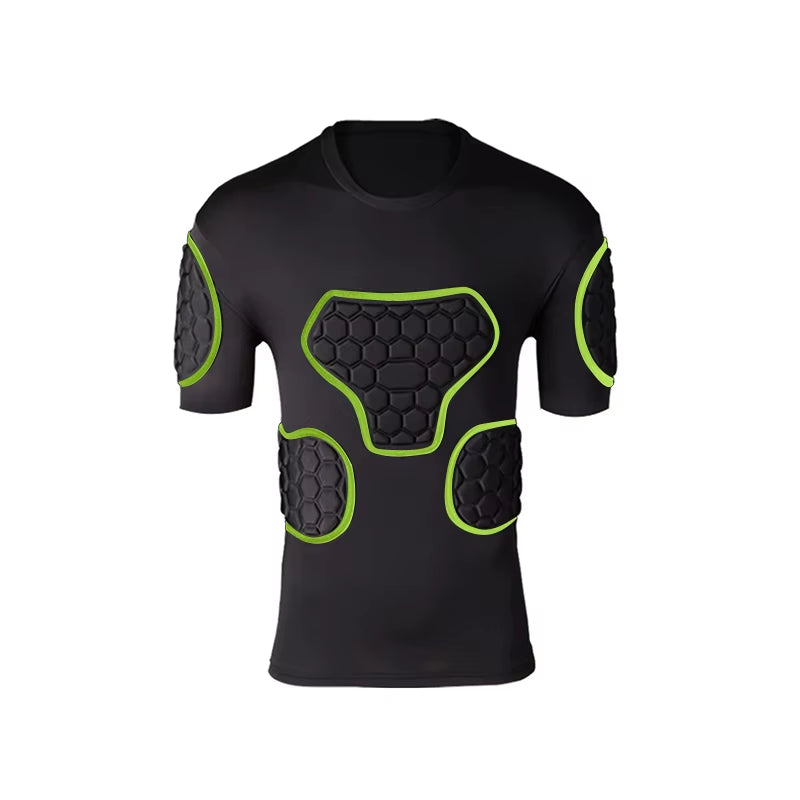 Professional Goalkeeper Armor Uniforms Football Goalkeeper Jerseys Thicken EVA Sponge Elbow Goalkeeper Sports Uniforms