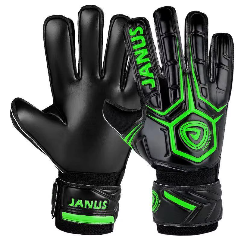 Goalkeeper Gloves Finger save - Professional Non-Slip Latex Soccer Gloves for Adult Youth Kids